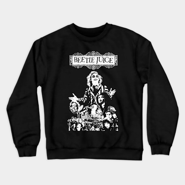 Beetlejuice Crewneck Sweatshirt by fmidgleystrand